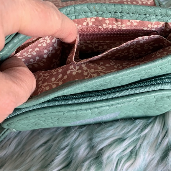 D-Fusion, Teal Shoulder Purse - Picture 10 of 15